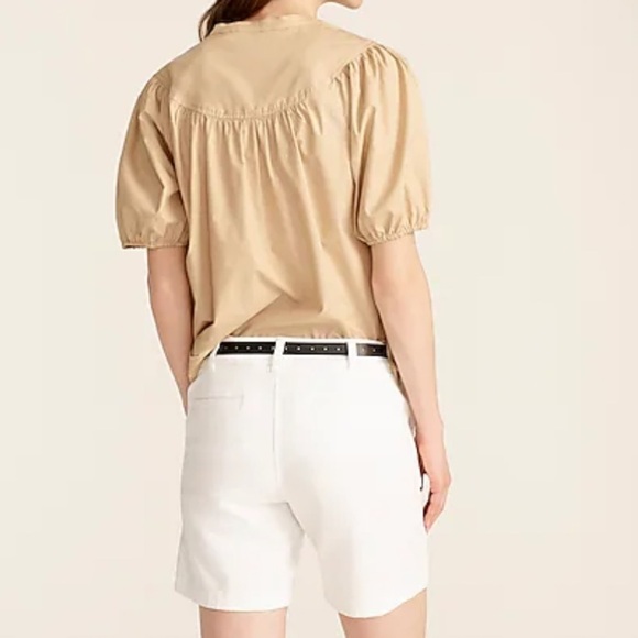 J crew 7” stretch chino shorts white - Picture 2 of 4